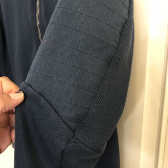 Nike Jacket Men's Medium Roger Federer Tennis Blue Track Performance Full Zipper - Picture 6 of 16